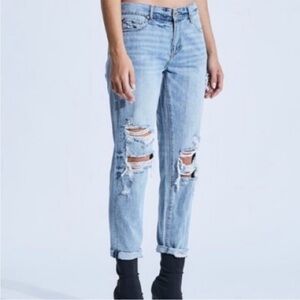 Pistola Destroyed Jeans Ankle Length Size 26